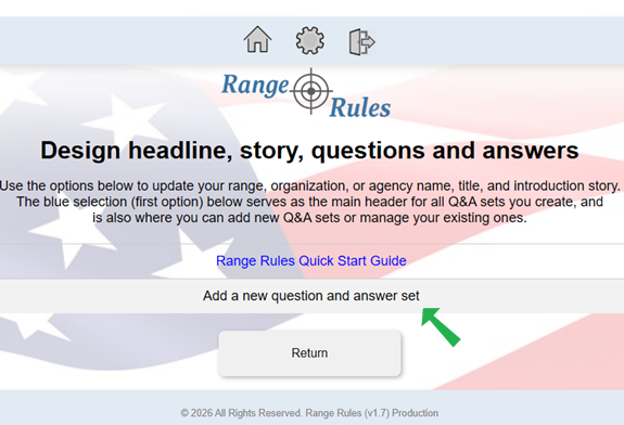 Menu item text has changed to the text you entered for your Range, Agency or Organization Name image